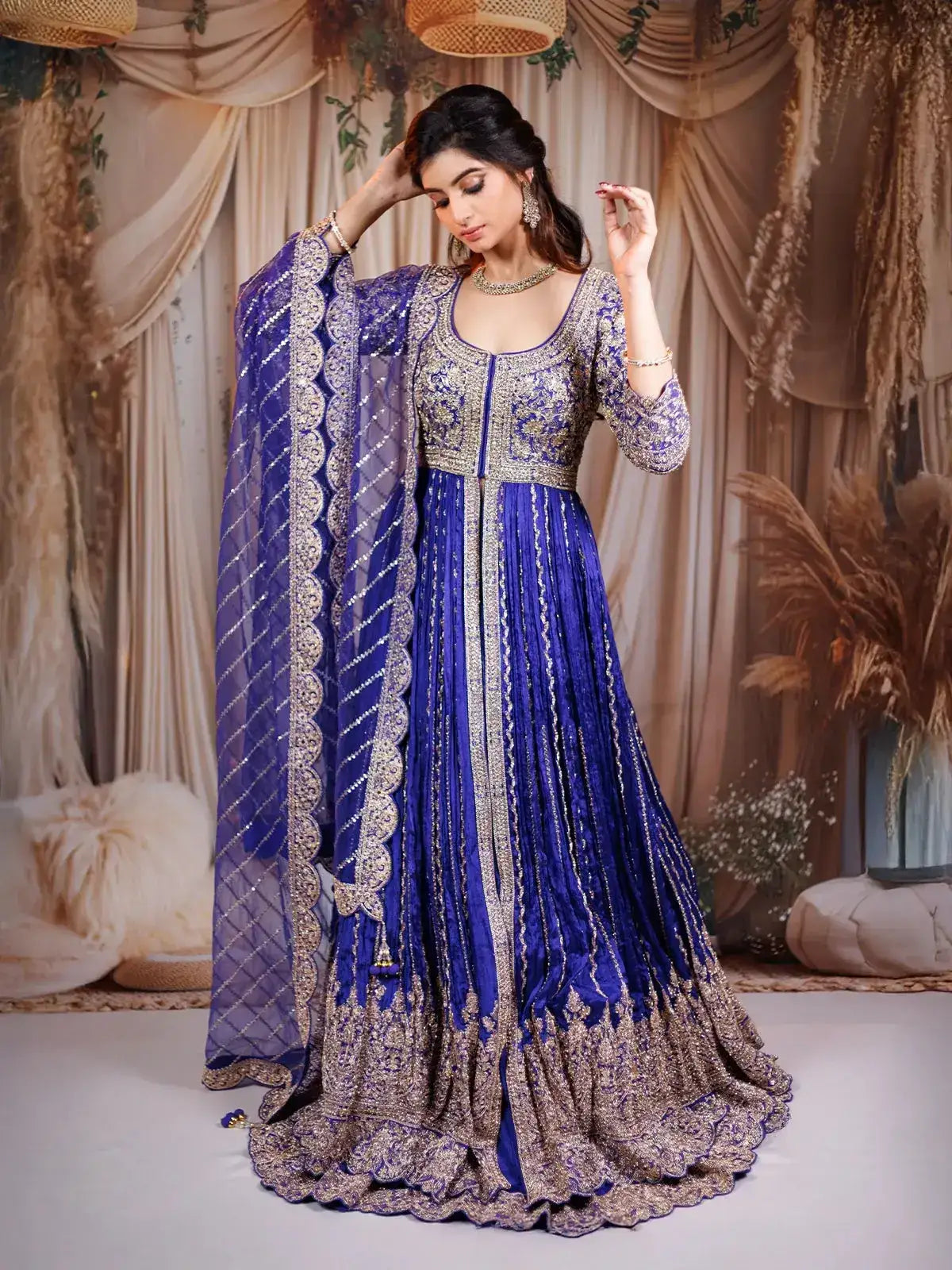 slim fit dress slacks Off-The-Shoulder Plus-Size Long Prom Dress Eggplant / 24 main image 0
