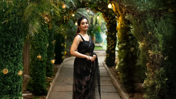best black saree collection in chennai