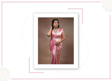 11 Engagement Looks for Brides in Saree & Engagement Saree Ideas - Diadem