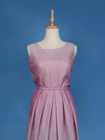 Ombre Effect Shimmer Solid Party Wear Gown - Diadem