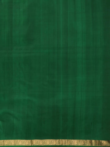 Brown Buttas Woven Pure Kanchipuram Silk Saree - Diadem