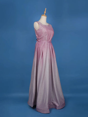 Ombre Effect Shimmer Solid Party Wear Gown - Diadem