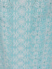 Sky Blue Floral Designed Cotton Salwar Suit - Diadem