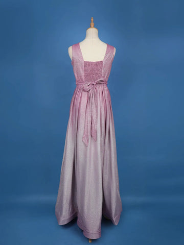 Ombre Effect Shimmer Solid Party Wear Gown - Diadem