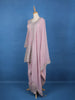 Light Pink Floral Designed Georgette Salwar Suit - Diadem