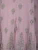 Light Pink Floral Designed Georgette Salwar Suit - Diadem