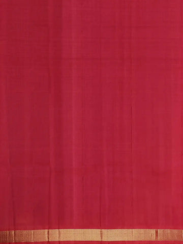 Bottle Green Paisley Motif Pure Kanchipuram Silk Saree - Diadem