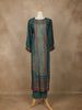 Green Chiffon Floral Designed Salwar Suit - Diadem