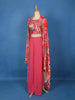 Pink Floral Printed Georgette Palazzo Salwar Suit Online - Diadem