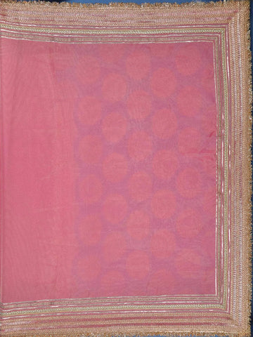 Pink Party Wear Tissue Saree - Diadem