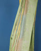 Pista Green Floral Designed Bridal Banarasi Silk Saree - Diadem