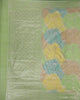 Pista Green Floral Designed Bridal Banarasi Silk Saree - Diadem