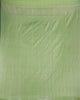 Pista Green Floral Designed Bridal Banarasi Silk Saree - Diadem