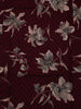 Burgundy Floral Printed Cotton Kurti - Diadem