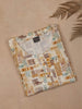 Beige Abstract Printed Cotton Rayon Kurti - Diadem