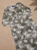 Olive Green Floral Printed Cotton Rayon Kurti - Diadem