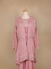 Onion Pink Sequin Embroidered Crepe Palazzo Salwar Suit - Diadem