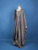 Smoky Lavender Sequins Embroidery Gown - Diadem
