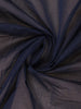 Dark Grey Solid Cotton Saree - Diadem
