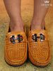 Tan Flat Loafers for Boys - Diadem