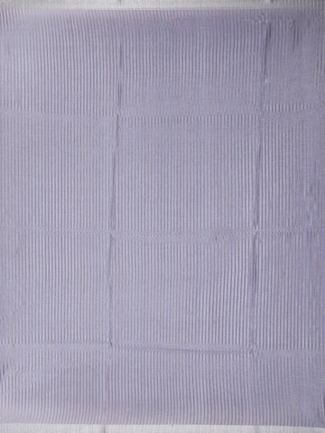 Purple Abstract Designed Semi Tussar Silk Saree - Diadem