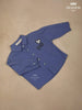 Blue Plain Full Sleeve Cotton Shirt - Diadem