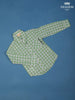 Light Green Checked Full Sleeve Cotton Shirt - Diadem