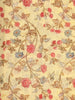 Yellow Chanderi Silk Saree with Flower and Leaf design on the Body with Matching Border - Diadem