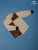 Beige And Brown Dual Colour Full Sleeve Cotton Shirt - Diadem