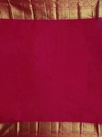 Turquoise Green Kanchipuram Bridal Silk Saree with Leaf Motifs - Diadem