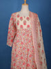 Ivory Floral Printed Cotton Salwar Suit - Diadem