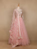 Pastel Pink Floral Designed Bridesmaid Lehenga - Diadem