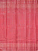 Yellow Pure Kanchipuram Silk Saree with Floral Designs on the Body and with Contrast Border - Diadem