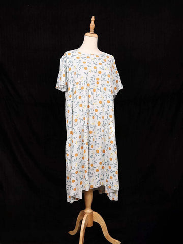 White Ladies Salwar Suit for Women Adorned with Floral Designs - Diadem