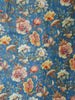 Blue Banarasi Silk Saree with Floral Jacquard Design on the Body with Zari Border - Diadem