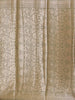 Coral Red Banarasi Saree with Flower Design on the Body with Contrast Border - Diadem