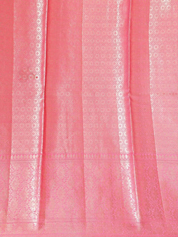 Green Flower Design Pure Banarasi Silk Saree - Diadem