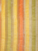 Light Yellow Semi Banarasi Saree with Stirpes Floral Design on the Body with Design Border - Diadem