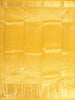 Yellow Pure Kanchipuram Bridal Silk Saree with Floral Motif on the body and Zari Border - Diadem