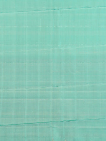 Dark Purple Checked Designs Pure Kanchipuram Silk Saree - Diadem