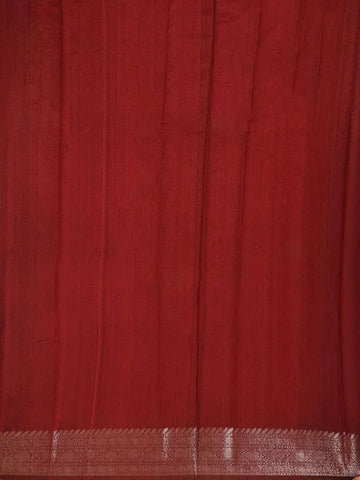 Pink Banarasi Saree with floral Motif on the Body with Contrast Zari Border - Diadem