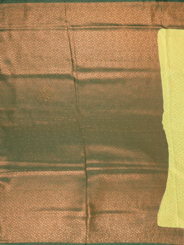 Light Green Semi Soft Silk Saree with Dot Design on the Body with Designed Border - Diadem