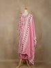 Pink Ikat Design Printed Cotton Salwar Suit - Diadem