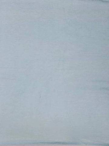 Light Blue Chiffon Saree with Sequins Designs on the body and Embroidery Border - Diadem