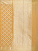 Yellow Art Silk Saree with Scalloped Arch Design on the Body with Matching Designed Border - Diadem