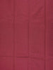 Brown Silk Cotton Saree with Flower Motifs on the Body and without Border - Diadem