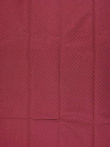 Brown Silk Cotton Saree with Flower Motifs on the Body and without Border - Diadem