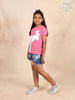 Pink Fancy Cotton Unicorn T Shirt - Diadem
