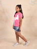 Pink Fancy Cotton Unicorn T Shirt - Diadem