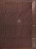 Blue Semi Tussar Silk Saree with Floral Design on the Body with Floral Border - Diadem